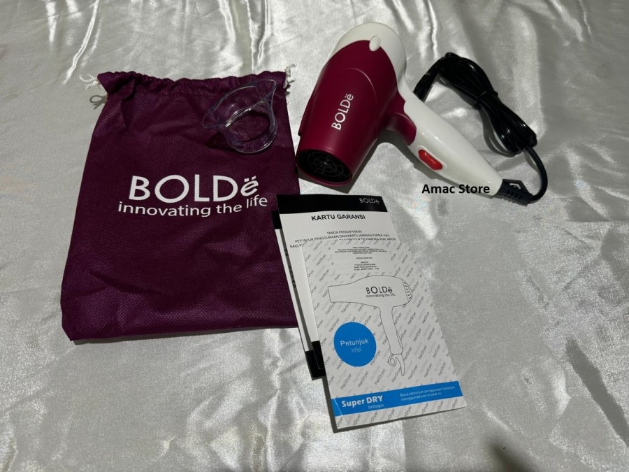 BOLDe Hair Dryer Super Dry Bellagio Pengering Rambut