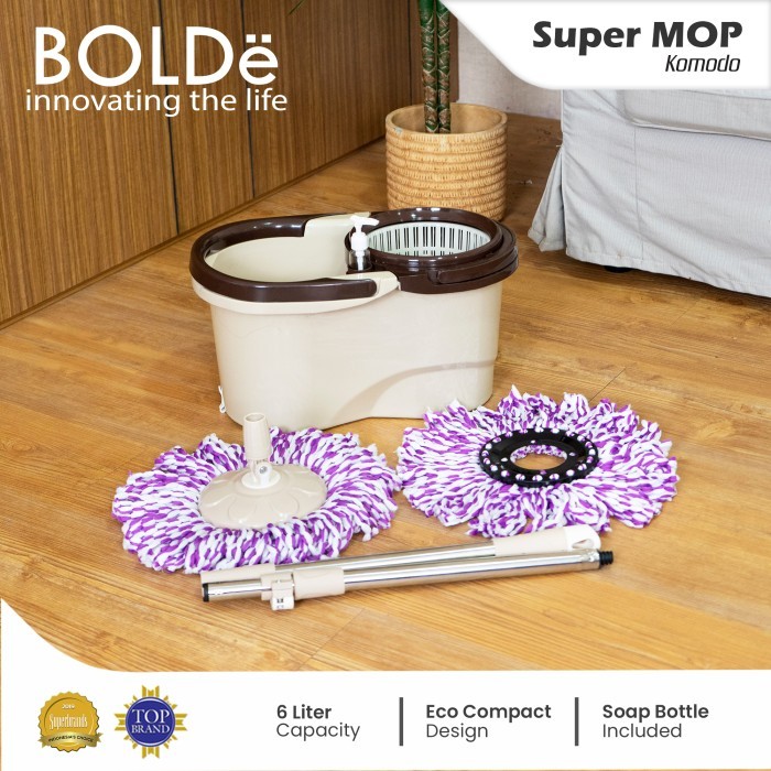 BOLDe Super MOP KOMODO Alat Pel - Beige TNG