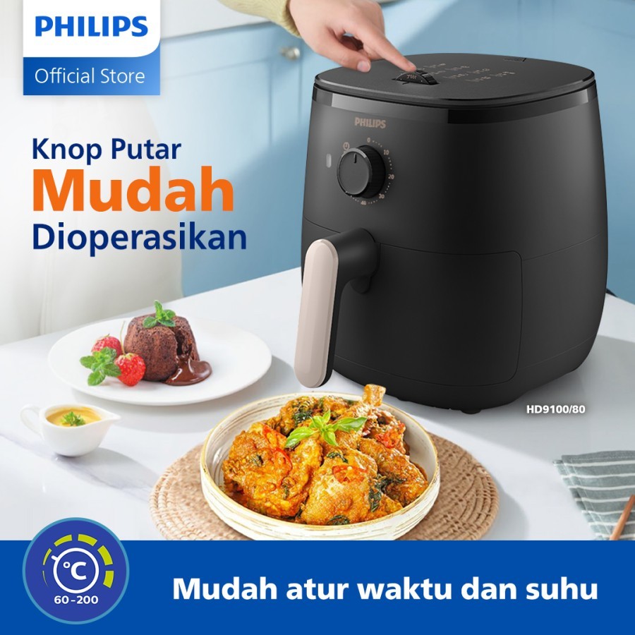 Philips Air Fryer HD9100 HD 9100 Garansi Resmi