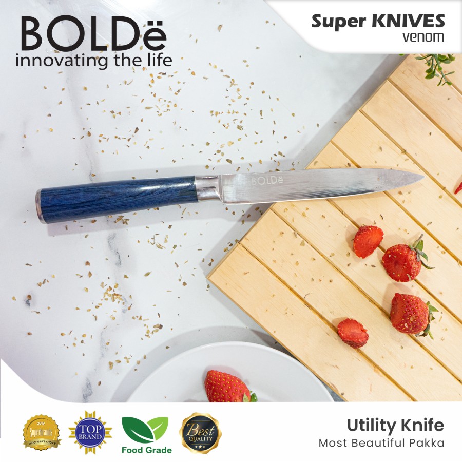 BOLDe Super Knives Venom Utility Knife Pisau Potong