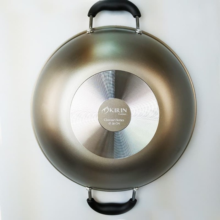Kirin Wok Clarinet 34cm Teflon Classic Wajan