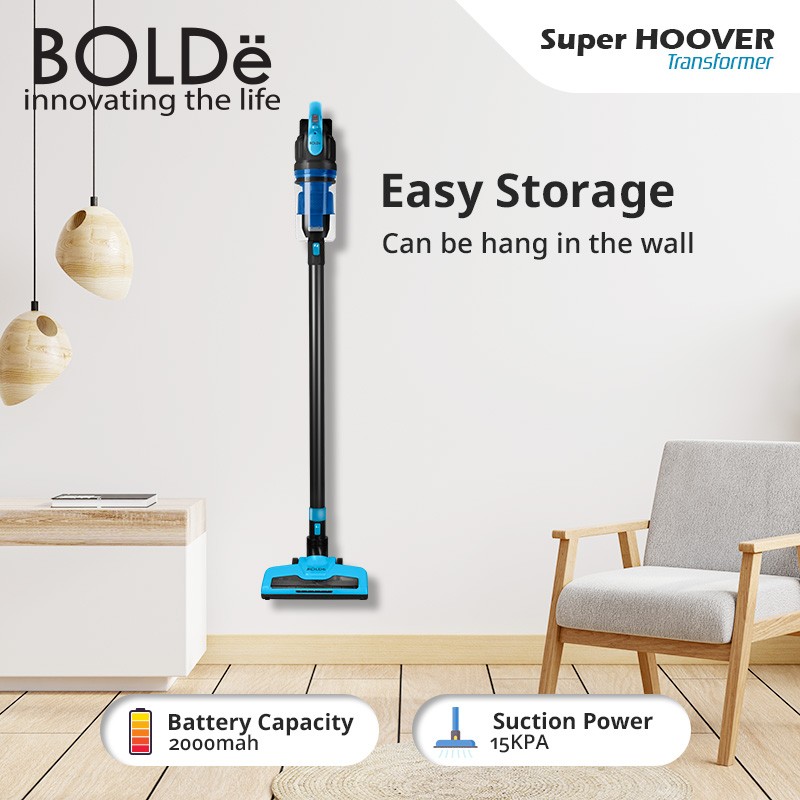 BOLDe Vacuum Cleaner Wireless SUPER HOOVER - TRANSFORMER