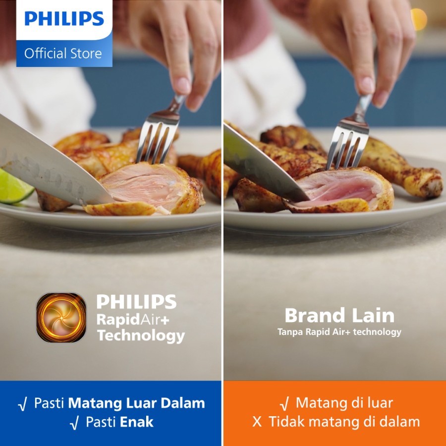 Philips Air Fryer HD9100 HD 9100 Garansi Resmi