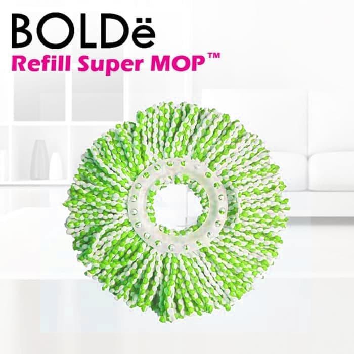 BOLDe Refill Super Mop Dijamin Ori - Hijau