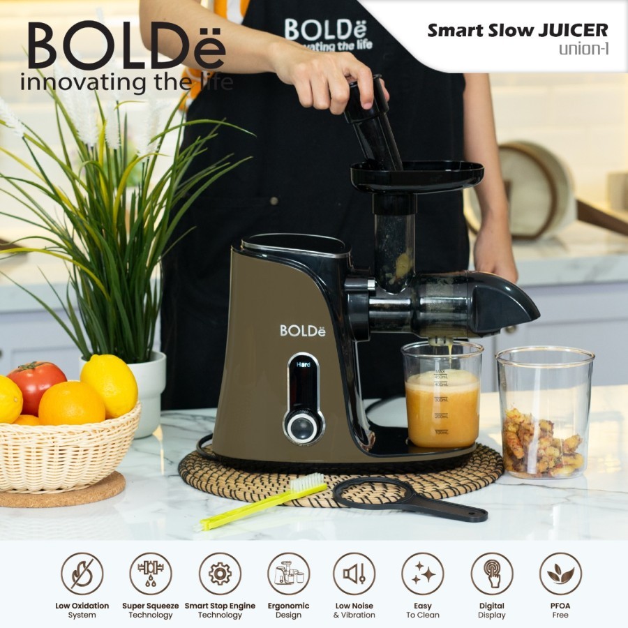BOLDe Super Smart Slow Juicer Union