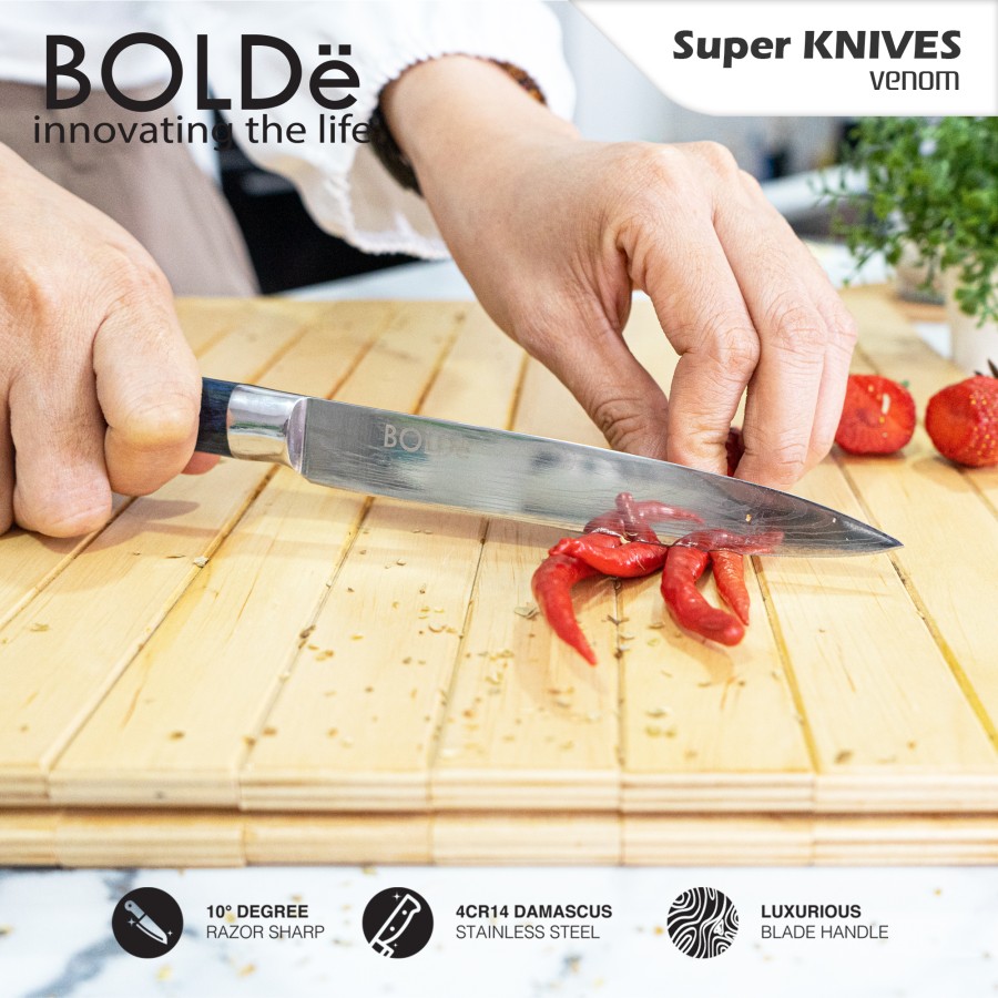 BOLDe Super Knives Venom Utility Knife Pisau Potong