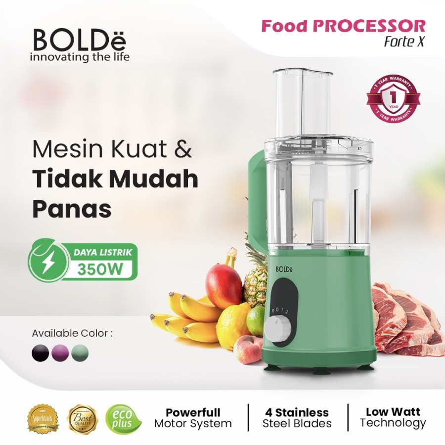 BOLDe Food Processor FORTE X penghalus makanan