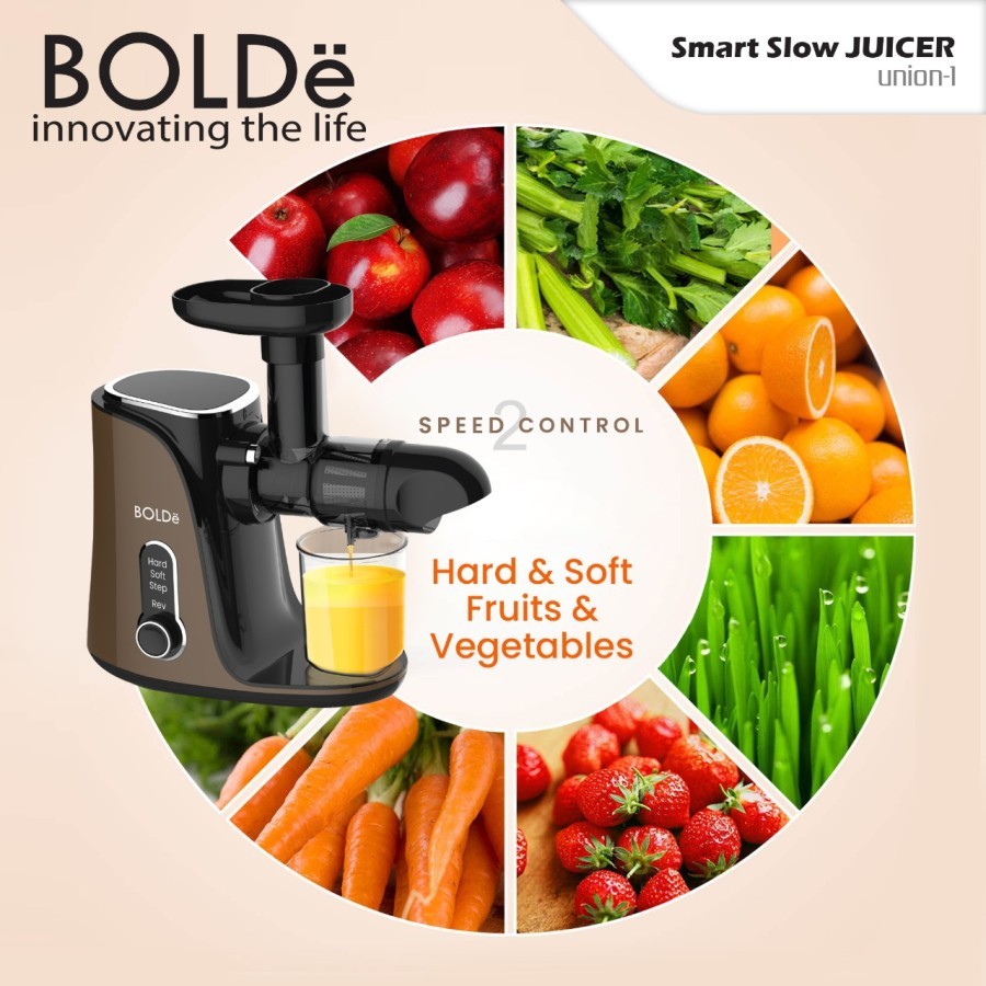 BOLDe Super Smart Slow Juicer Union