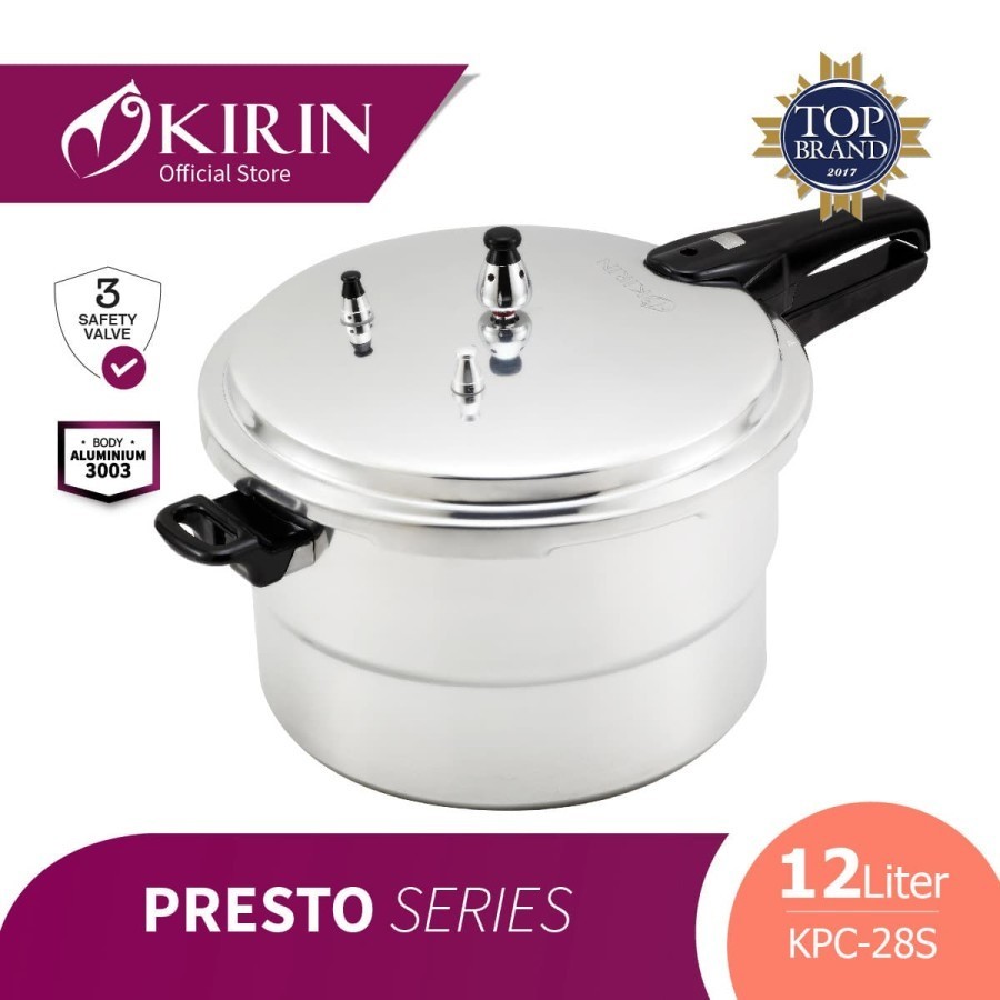 KIRIN Panci Presto Serbaguna 12 Liter - KPC-28S KPC28S KPC 28S