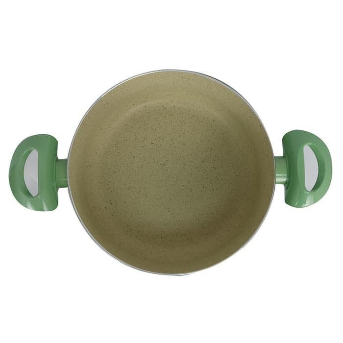 Kirin Stock Pot Sauce Pan Tenun 24cm Teflon classic Panci Tutup