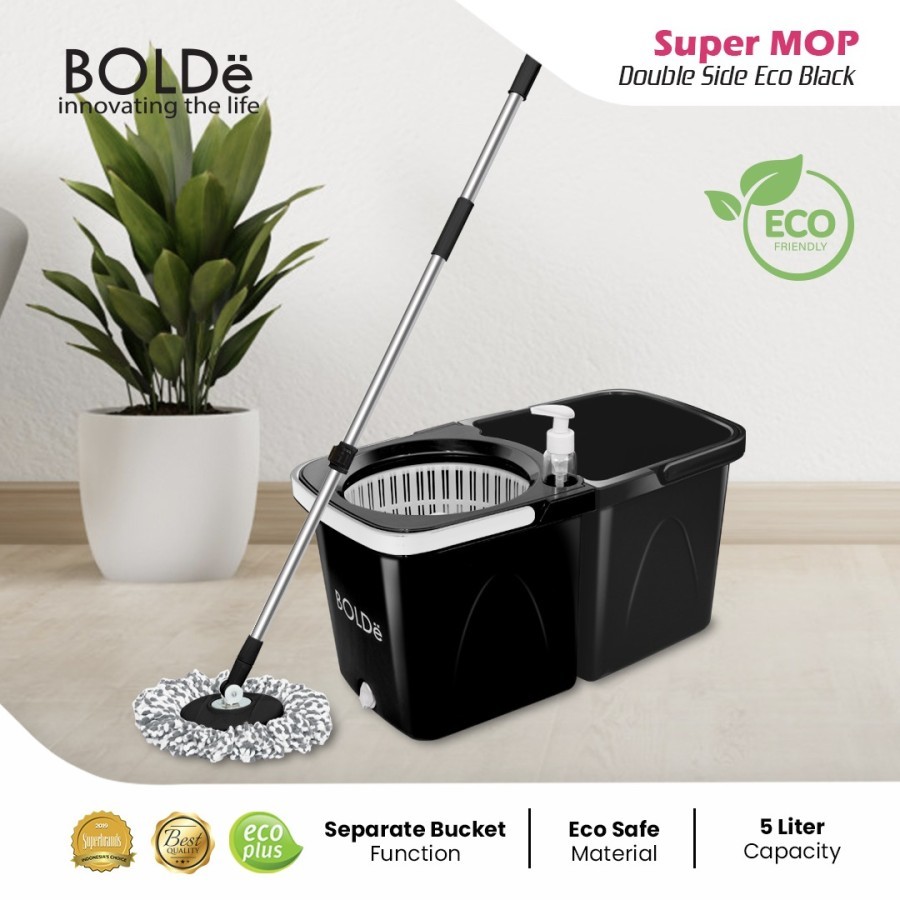 BOLDe Super Mop Double Side Eco Alat Pel Otomatis