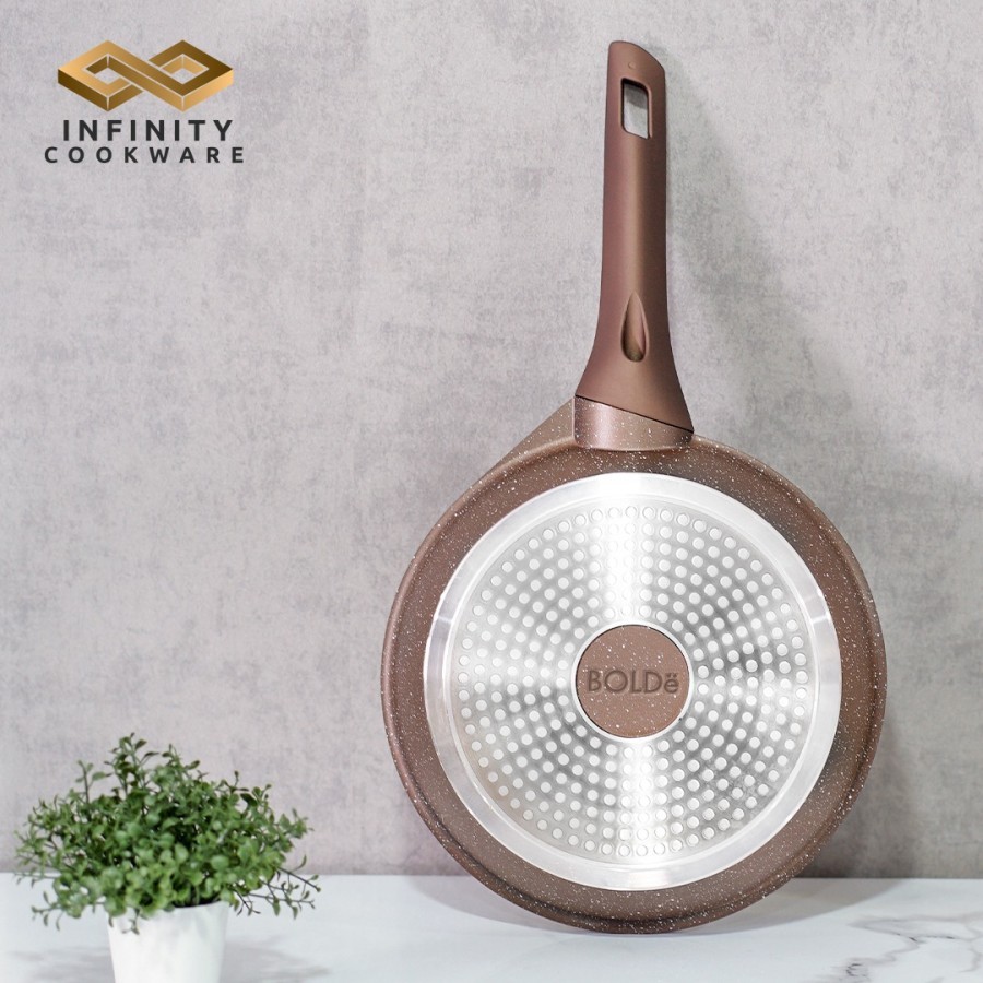 BOLDe Infinity Fry Pan 24cm GOLD Penggorengan