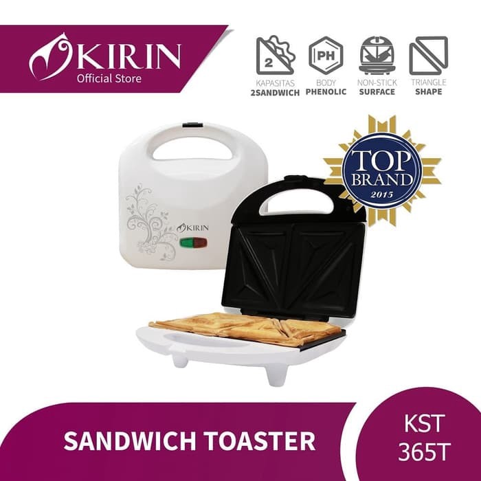 KIRIN Toaster KST 365 T Triangle Garansi Resmi