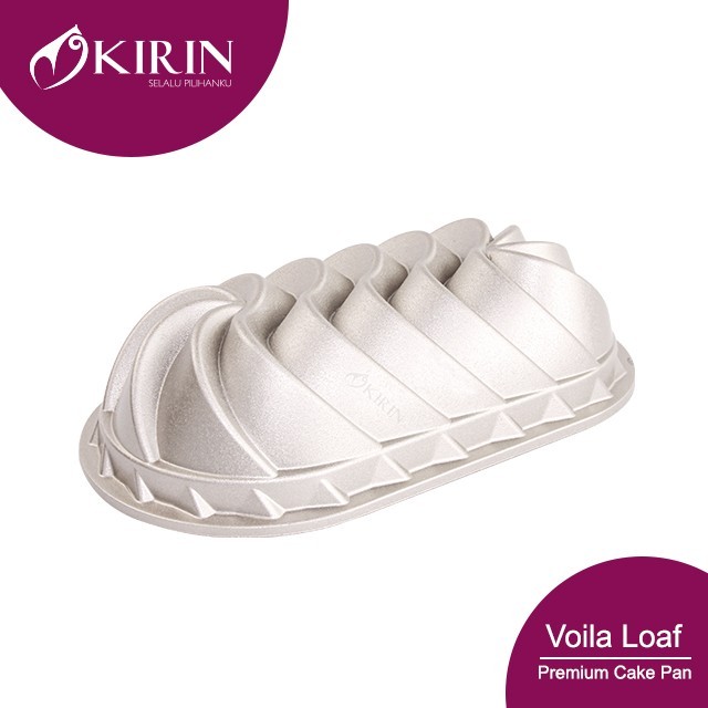 KIRIN PREMIUM CAKE PAN DIE CAST VOILA CHAMPAGNE GOLD Loyang Kue