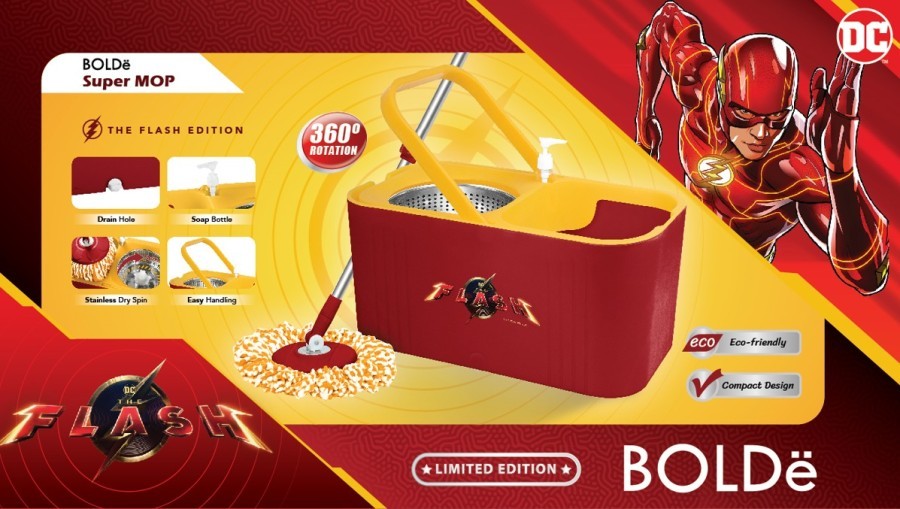 BOLDe Super Mop The Flash Edition (Alat Pel Otomatis)