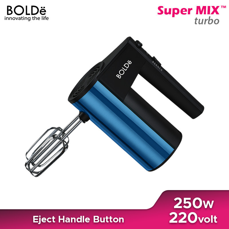 BOLDe Super Mix Hand Mixer Pengocok - Biru