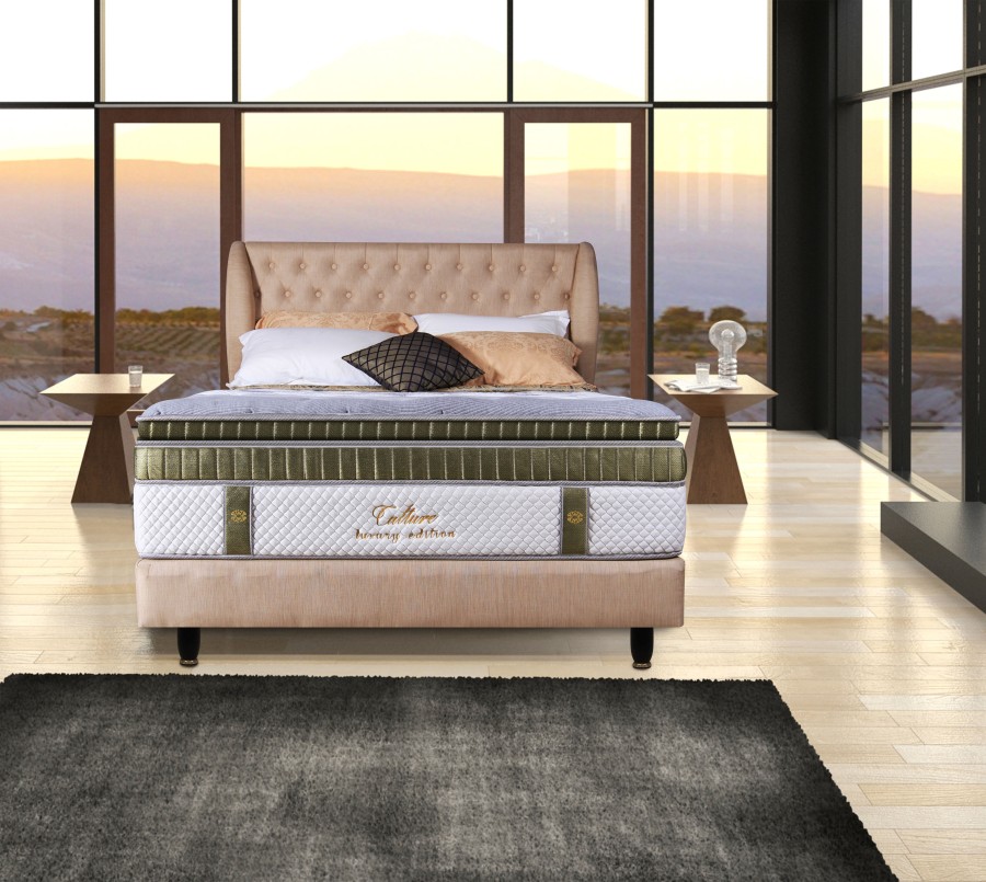 Simmons Culture Luxury Edition Set dengan Divan dan Sandaran