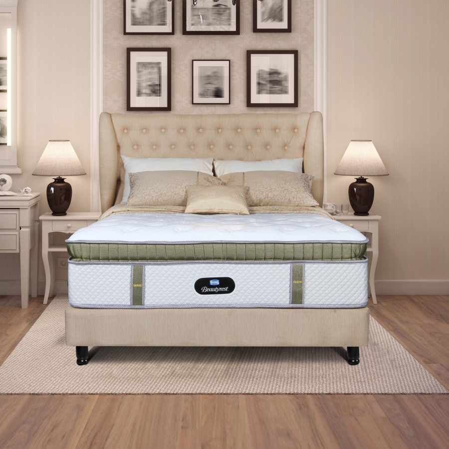 Simmons Oxford Set dengan Divan dan Sandaran