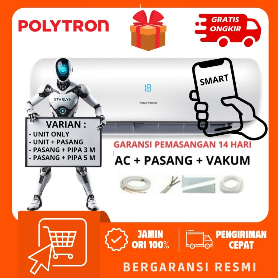 POLYTRON AC SMART Neuva Pro AC 1,5 PK PAC12VZS 11/2 PK PAC 12VZS