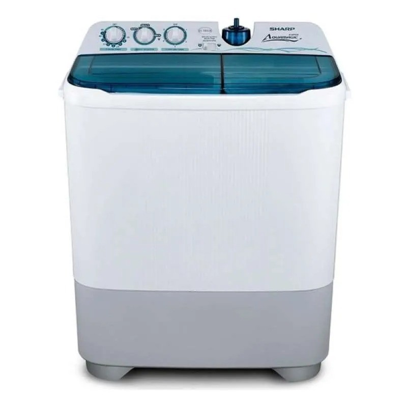 MESIN CUCI SHARP EST 95 CR 9 KG 2 TABUNG 95CR 9KG SUPER AQUAMAGIC