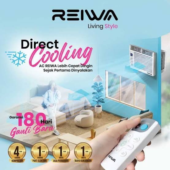 AC WINDOW REIWA CW-0501RA 1/2PK