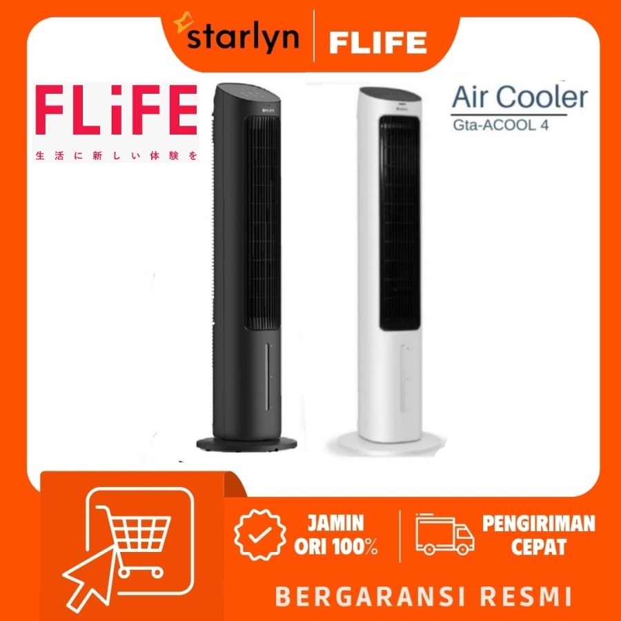 FLiFE / GREE Tower Fan Air Cooler & Humidifier FTA-ACOOL4 4 Liter / GREE ACOOL4 