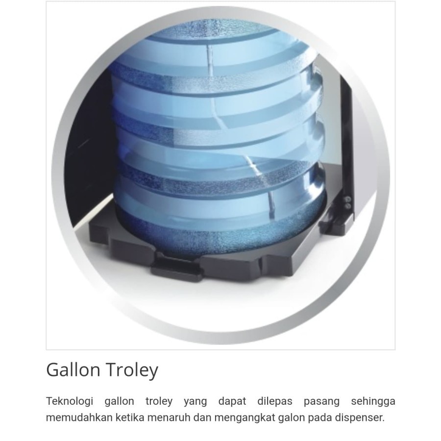 SANKEN Water Dispenser Duo Galon Low Watt HWD-Z78IC