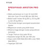 ARISTON WATER HEATER PROR 50L, 80L, 100L PEMANAS AIR LISTRIK PRO R 50/80/100