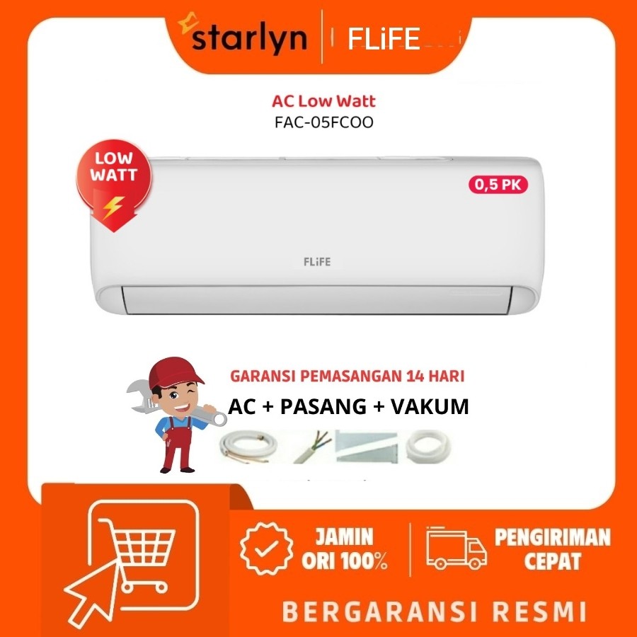 FLIFE AC Low Watt 0.5 PK - FAC-05FCOO/05 FCOO