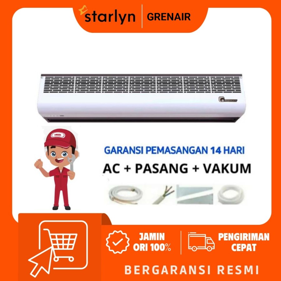AC Greenair Air Curtain Slim Mild Strong 180cm GV-18SMS