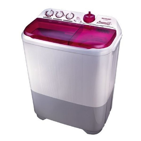MESIN CUCI SHARP EST 95 CR 9 KG 2 TABUNG 95CR 9KG SUPER AQUAMAGIC