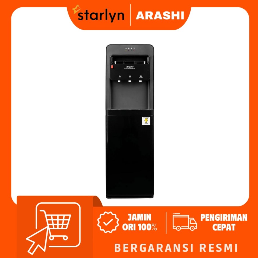 Dispenser Air Galon Bawah Arashi ABD 04C Water Dispeser 3 in 1