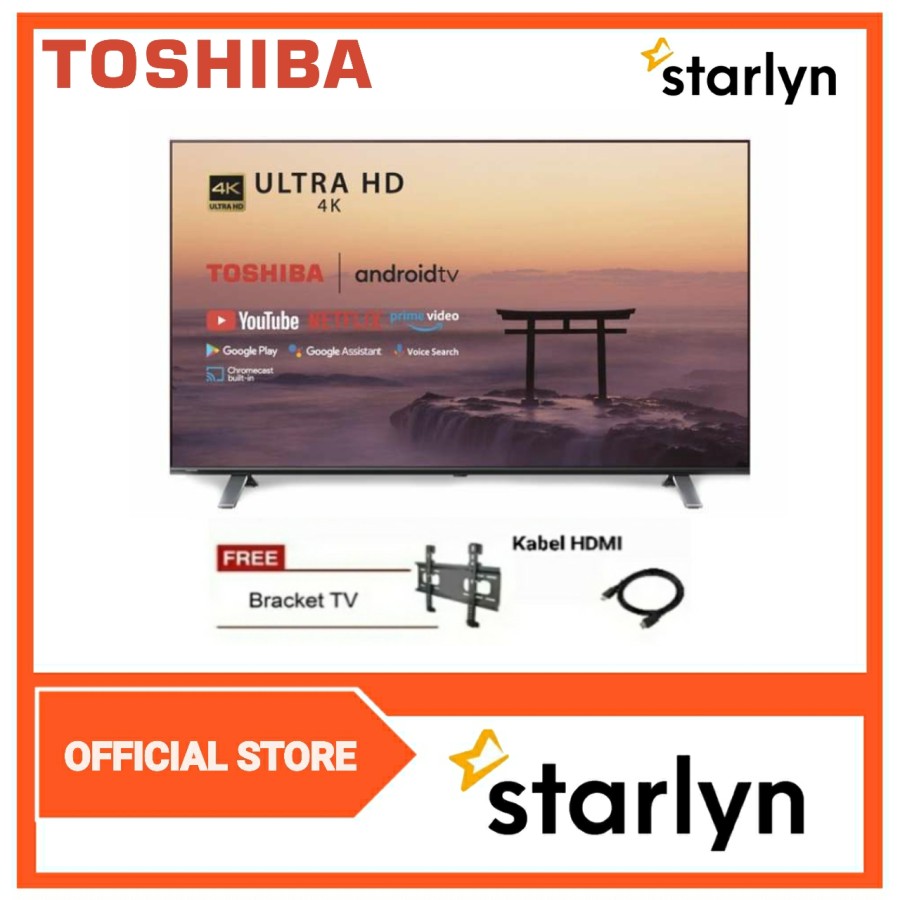 TOSHIBA 43C350KP 4K UHD HDR Smart Android TV 43 Inch 43C350