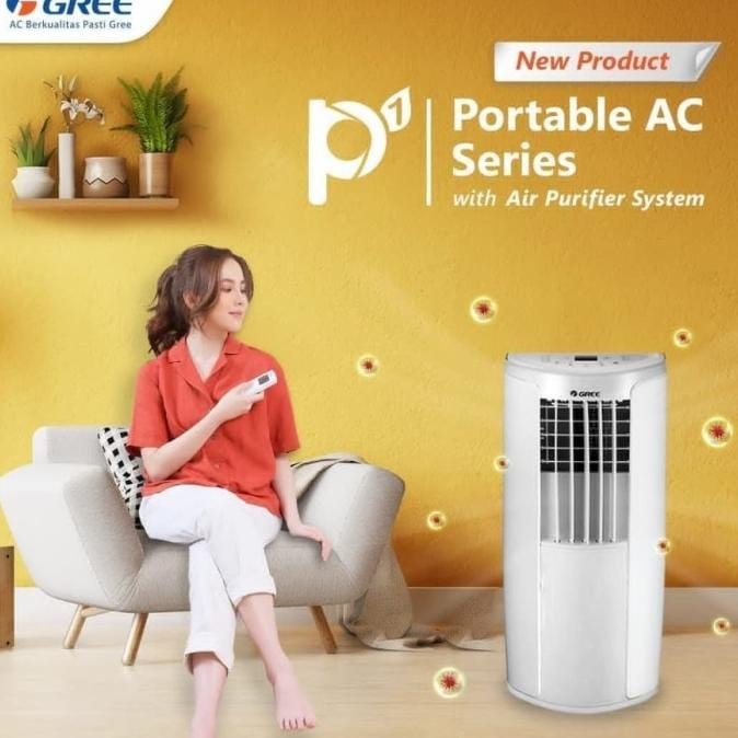 AC PORTABLE GREE GPC-09P1 / GPC09P1 (1 PK) with Air Purifier system