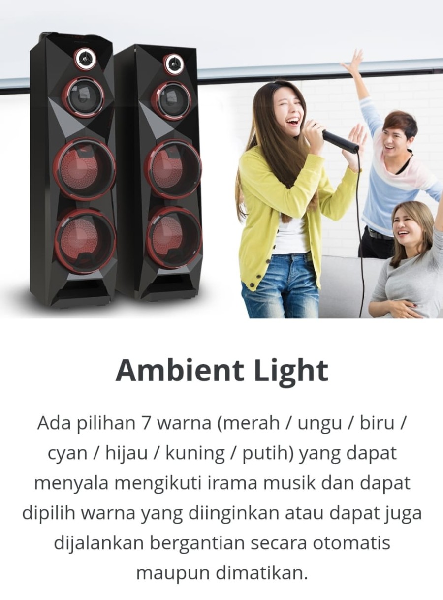 POLYTRON Active Speaker PAS 8C28 