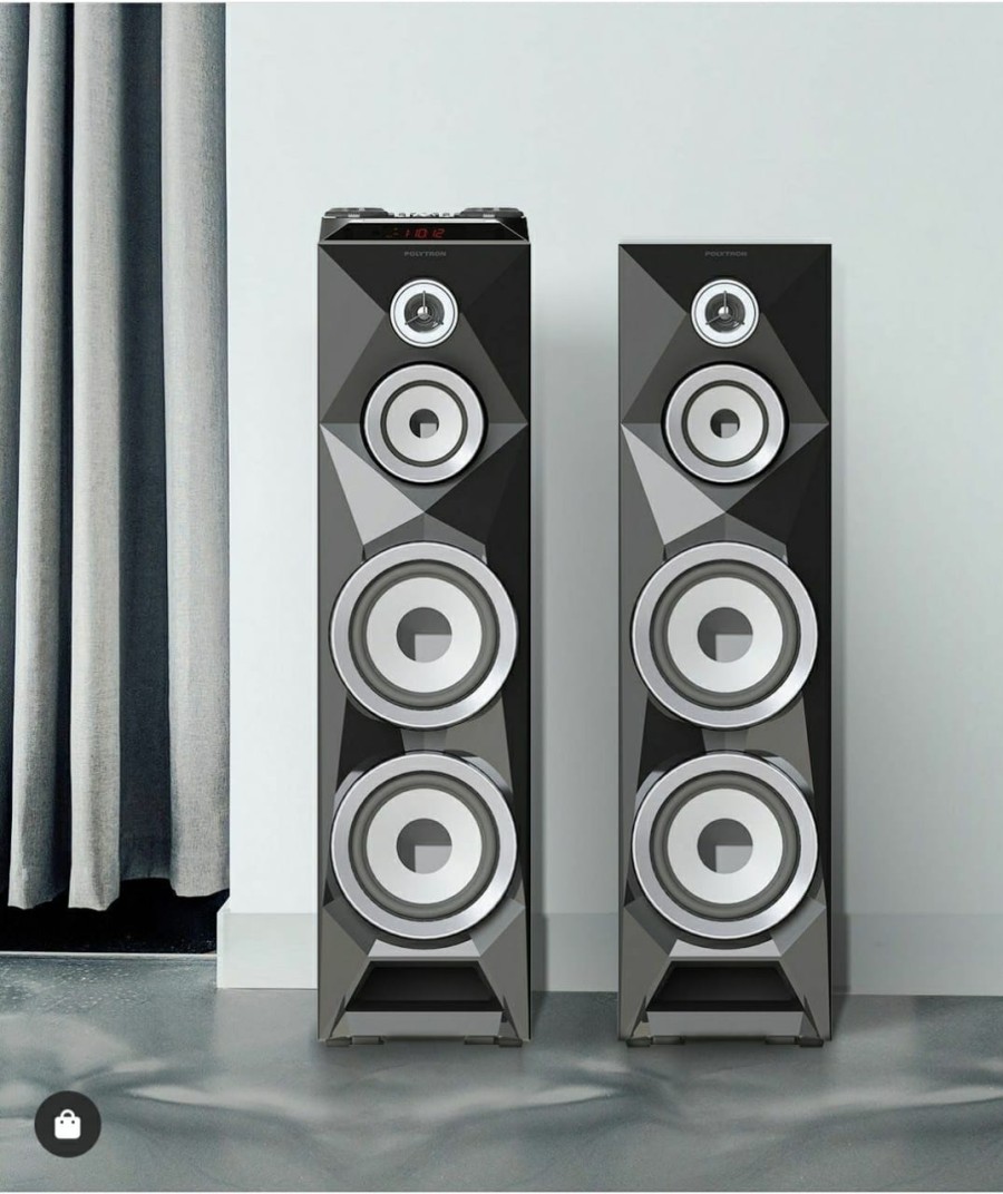 POLYTRON SPEAKER AUDIO PAS 8B22 PAS8B22 USB XBR BLUETOOTH