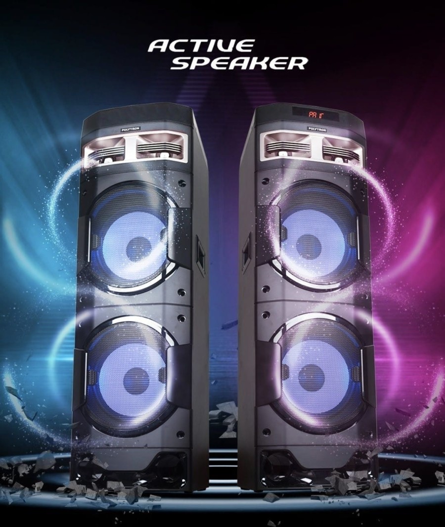 POLYTRON Speaker Aktif Video Out PAS-10D28