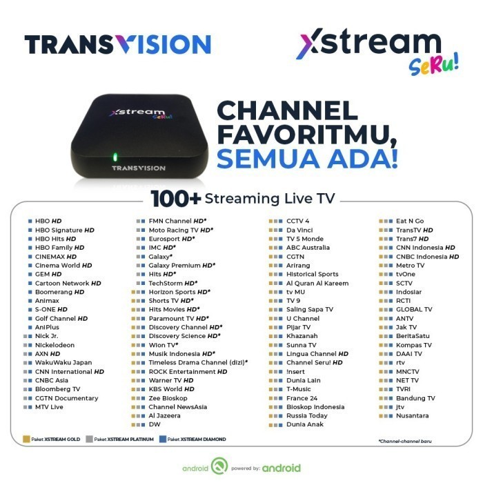 SAMSUNG LED TV 32" Digital Smart Android XStream Seru Ram 2GB 32T4001