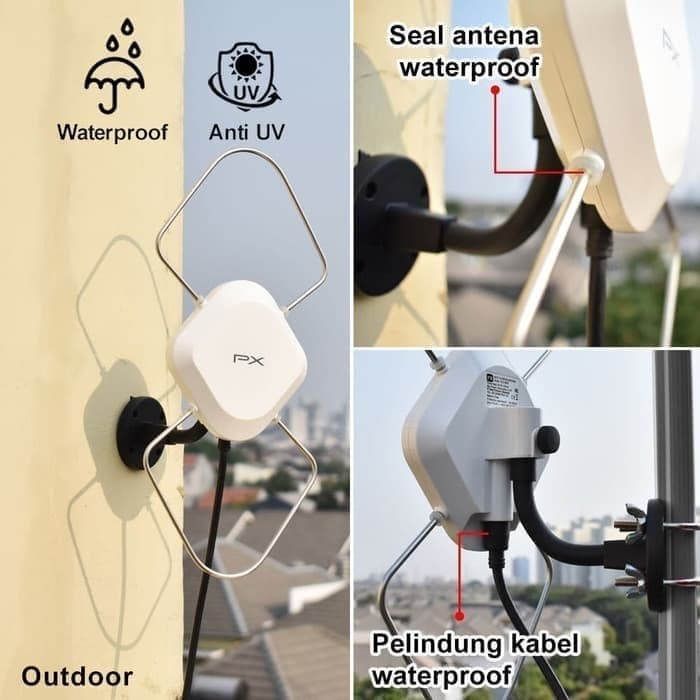 PX Digital TV Indoor / Outdoor Antenna HDA-5600