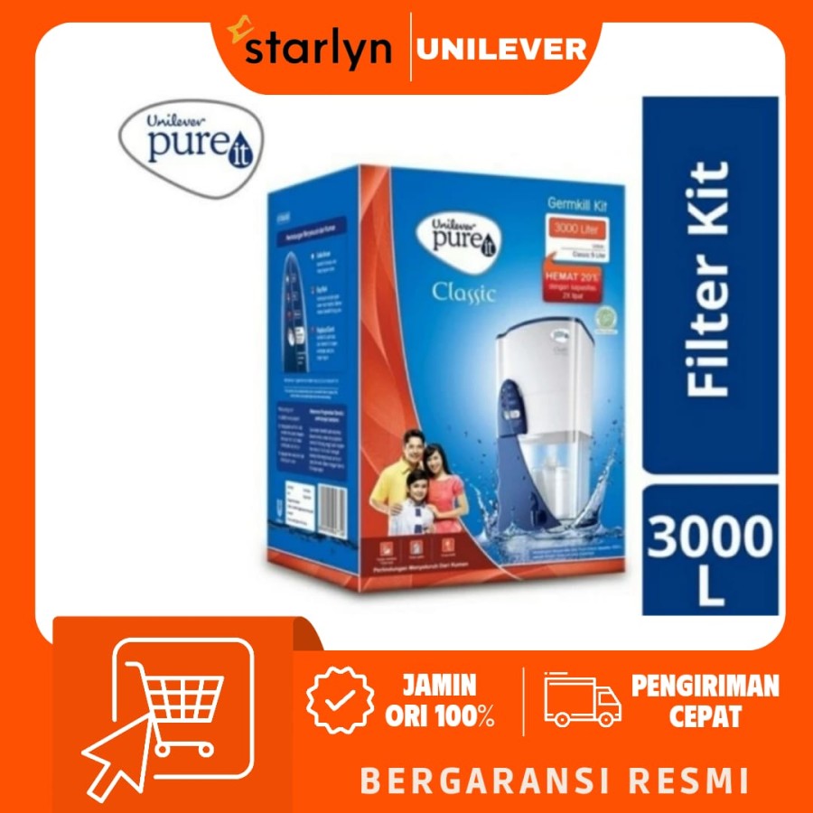 Refill Pureit Germkill Kit 3000 L Pure It Germ Kill GKK Classic 3000L