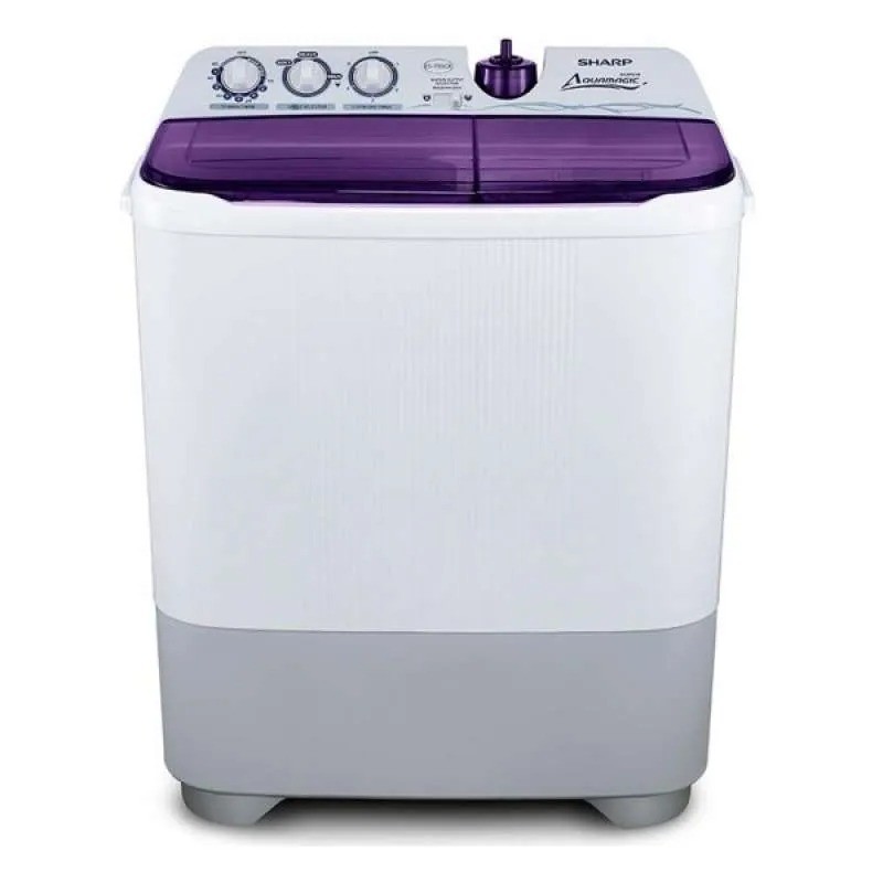 MESIN CUCI SHARP EST 95 CR 9 KG 2 TABUNG 95CR 9KG SUPER AQUAMAGIC