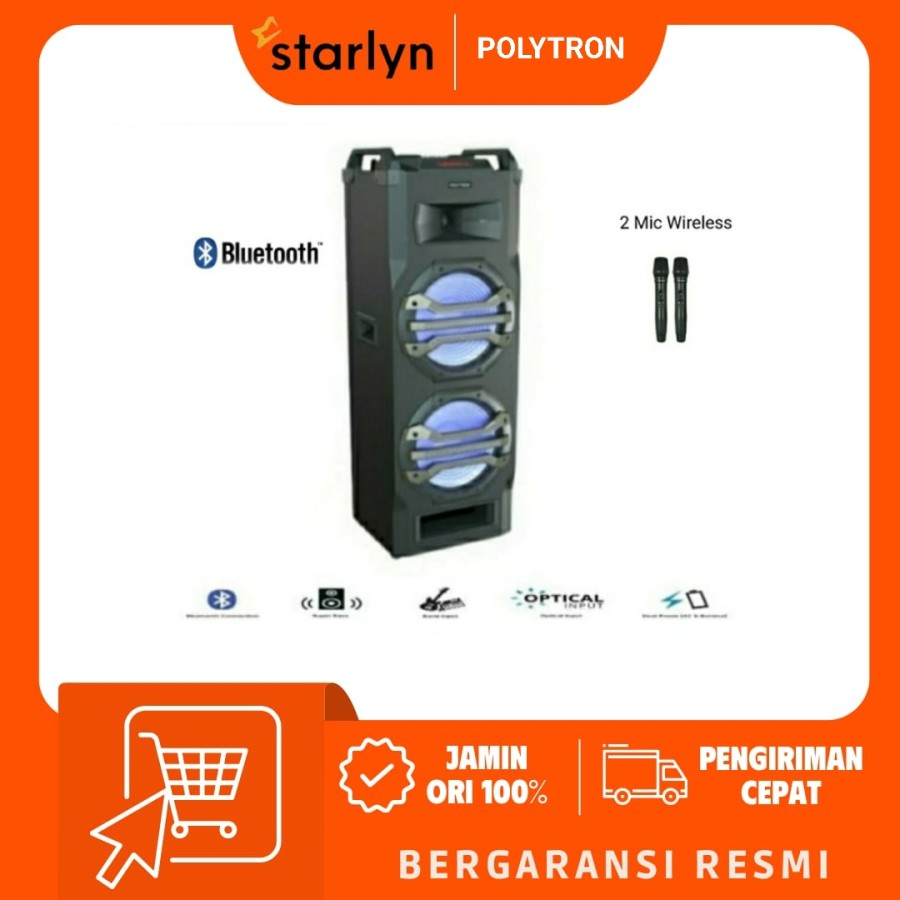 POLYTRON Portable Speaker PTS 2K25 /-FM 