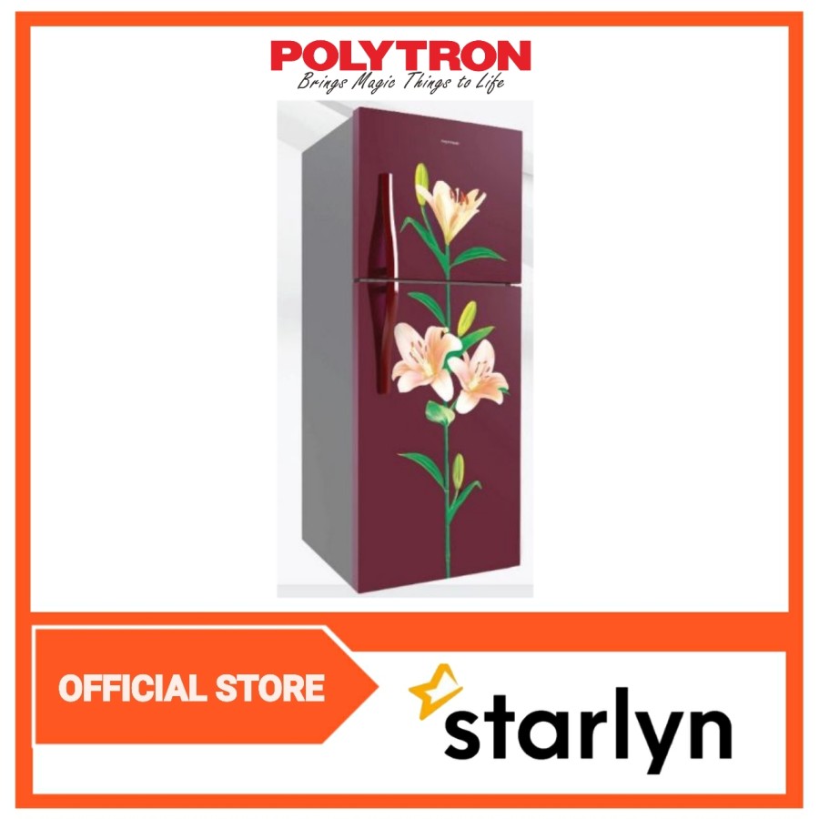 KULKAS POLYTRON PRB 217 LEMARI ES 2 PINTU PRB217 PRB 217