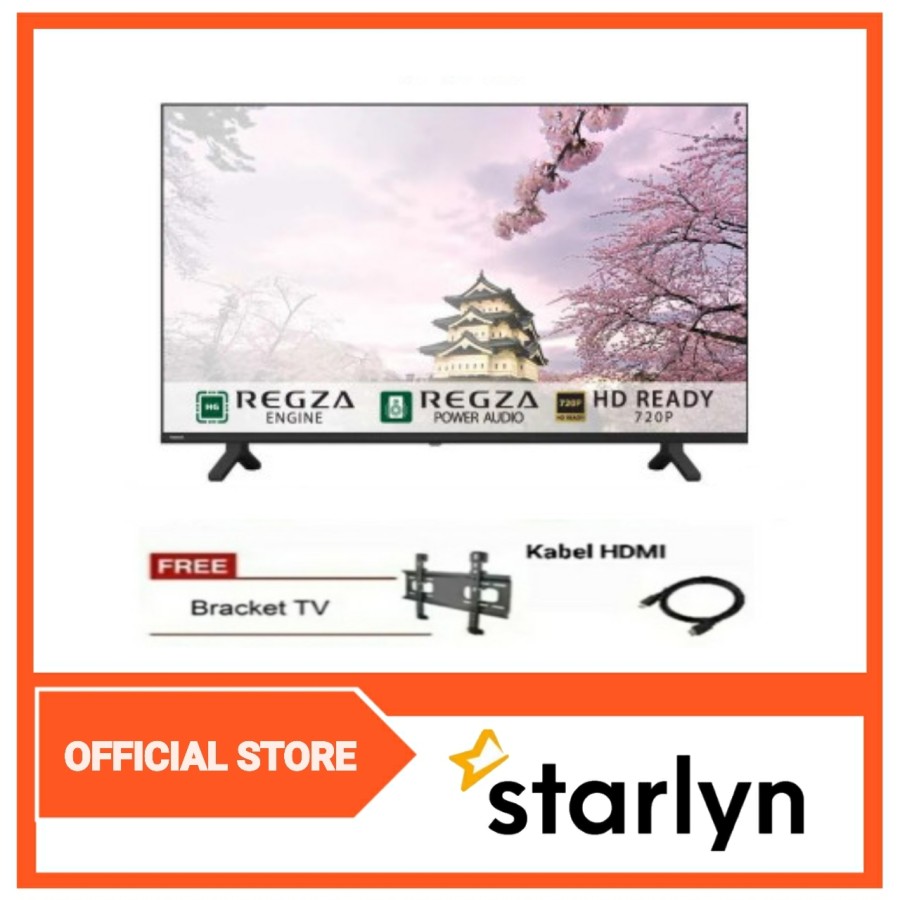 Toshiba LED Vidaa Smart TV 32 Inch 32E31KP HD Ready 