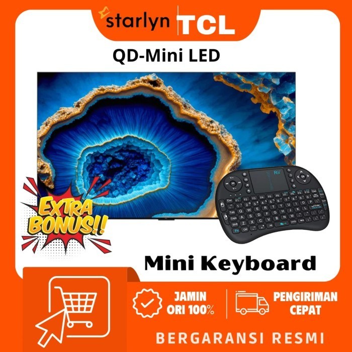 TV TCL 55C755 QD-Mini Led 4K UHD Smart Google TV 55 inch