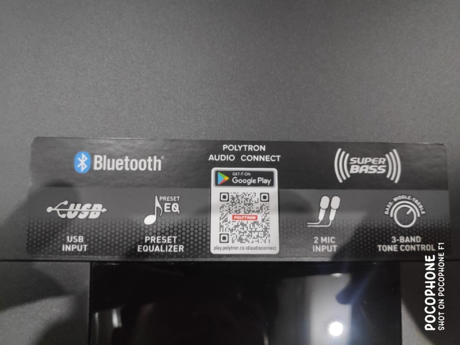Polytron Active Speaker Bluetooth PAS-8E12 / PAS8E12 