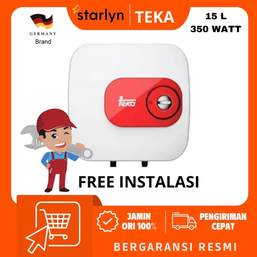 TEKA Water Heater EH-15 Pemanas Air EH15 15 Liter EH 15