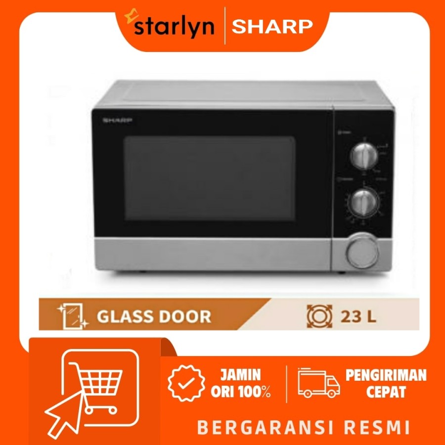 Microwave Sharp R21D0 Straight Microwave Oven 23 Liter R-21D0(S)IN 