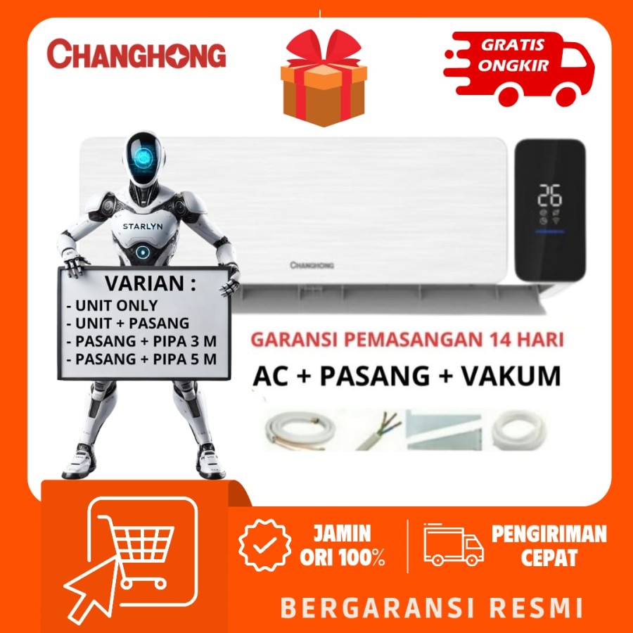 AC CHANGHONG 1PK 09RDX / CSD09RDX4 1 PK LOW WATT 700 WATT CSC - 09RDX4 