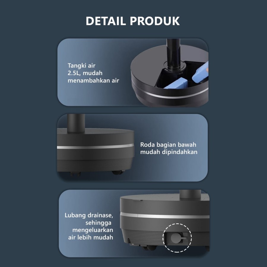 GREE Circulation Air Cooler dengan Generator Plasma - GCA-CIRCOOL25